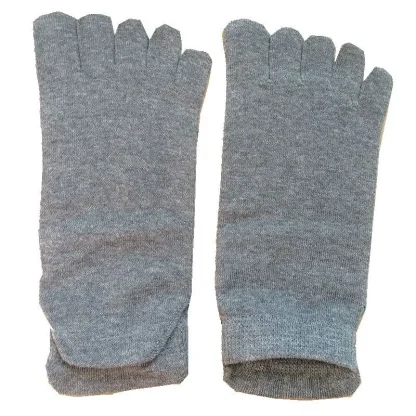 Solid Color Five Finger Toe Socks - Image 7