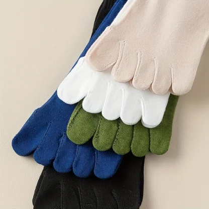 Striped Five Finger Men's Socks - Image 7