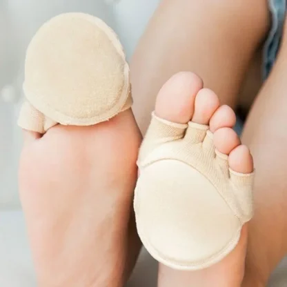 Comfy Half Toe Socks with Fingerless Design - Image 4