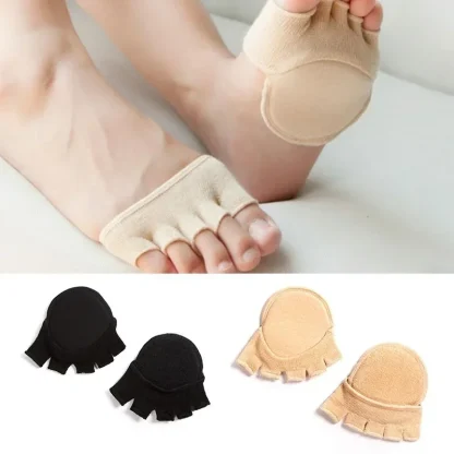 Comfy Half Toe Socks with Fingerless Design - Image 5
