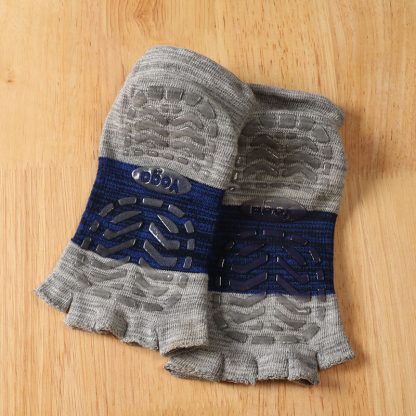 Toeless Printed Socks with Non-Slip Design - Image 13