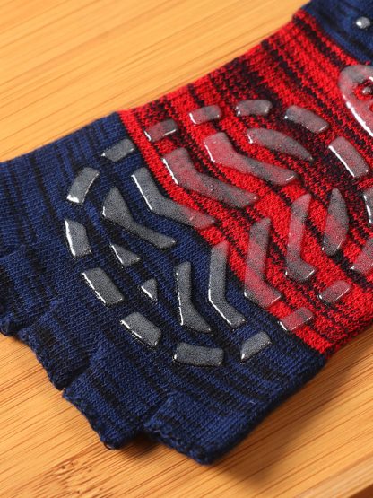 Toeless Printed Socks with Non-Slip Design - Image 5