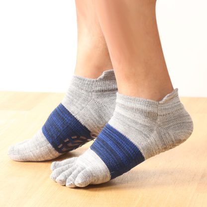 Toeless Printed Socks with Non-Slip Design - Image 11