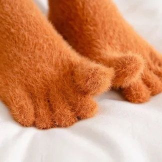 Cozy Soft Toe Socks for Cold Weather