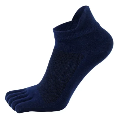 Breathable Solid Ankle Socks for Summer - Image 2