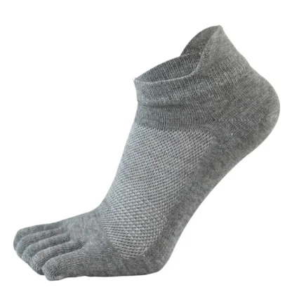 Breathable Solid Ankle Socks for Summer - Image 3