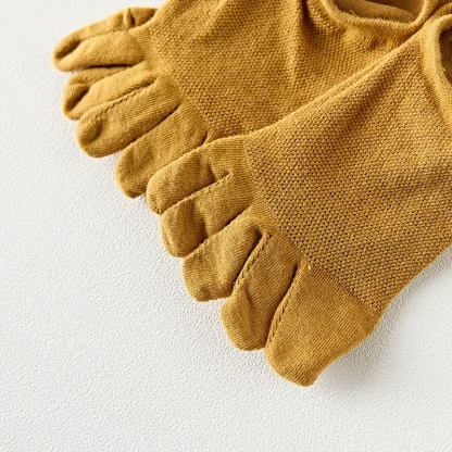 Breathable No Show Socks with Plain Color - Image 12