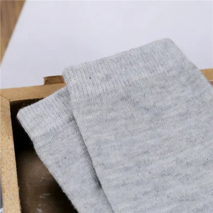Comfy Split Toe Socks with Solid Color - Image 5
