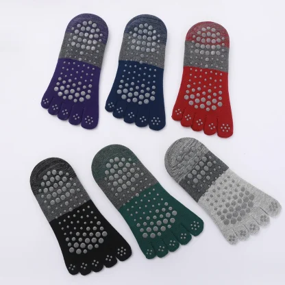 Breathable Non-Slip Ankle Socks for Yoga - Image 10