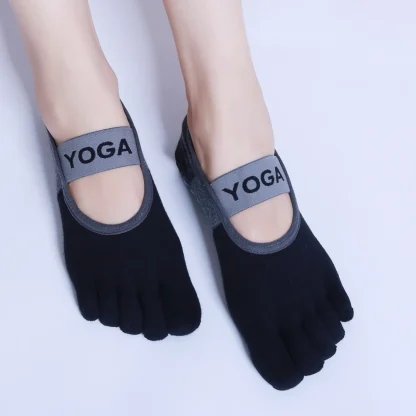 Breathable Non-Slip Ankle Socks for Yoga - Image 5