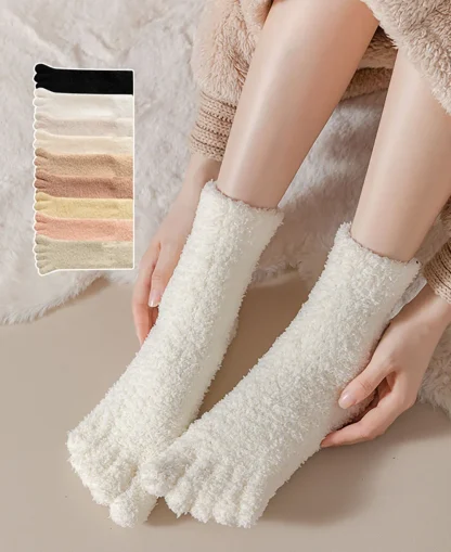 Soft Thicken Toe Socks with Thermal Design - Image 3