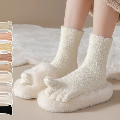 Soft Thicken Toe Socks with Thermal Design - Image 2