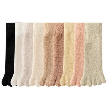 Soft Thicken Toe Socks with Thermal Design - Image 14