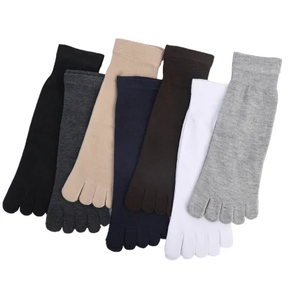 Antibacterial Breathable Five Finger Socks - Image 6