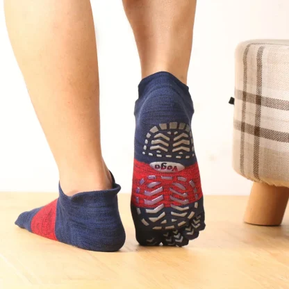 Toeless Printed Socks with Non-Slip Design - Image 2