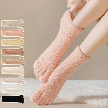 Soft Thicken Toe Socks with Thermal Design - Image 4