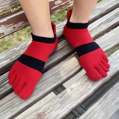 Large Size Toe Sport Socks for Men - Image 3